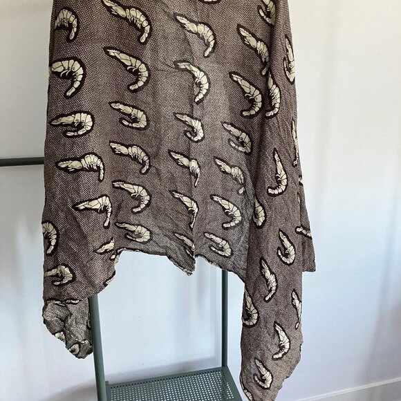 lightweight prawn scarf - Picture 4 of 6